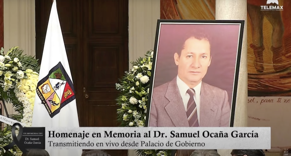 Homenaje del Gobieron de Sonora