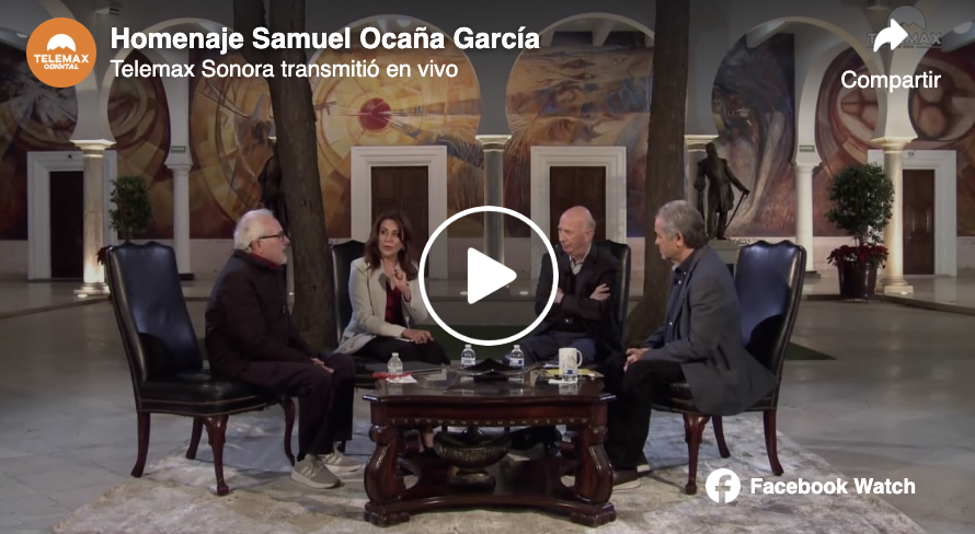 Homenaje a Samuel Ocaña Garcia por Telemax